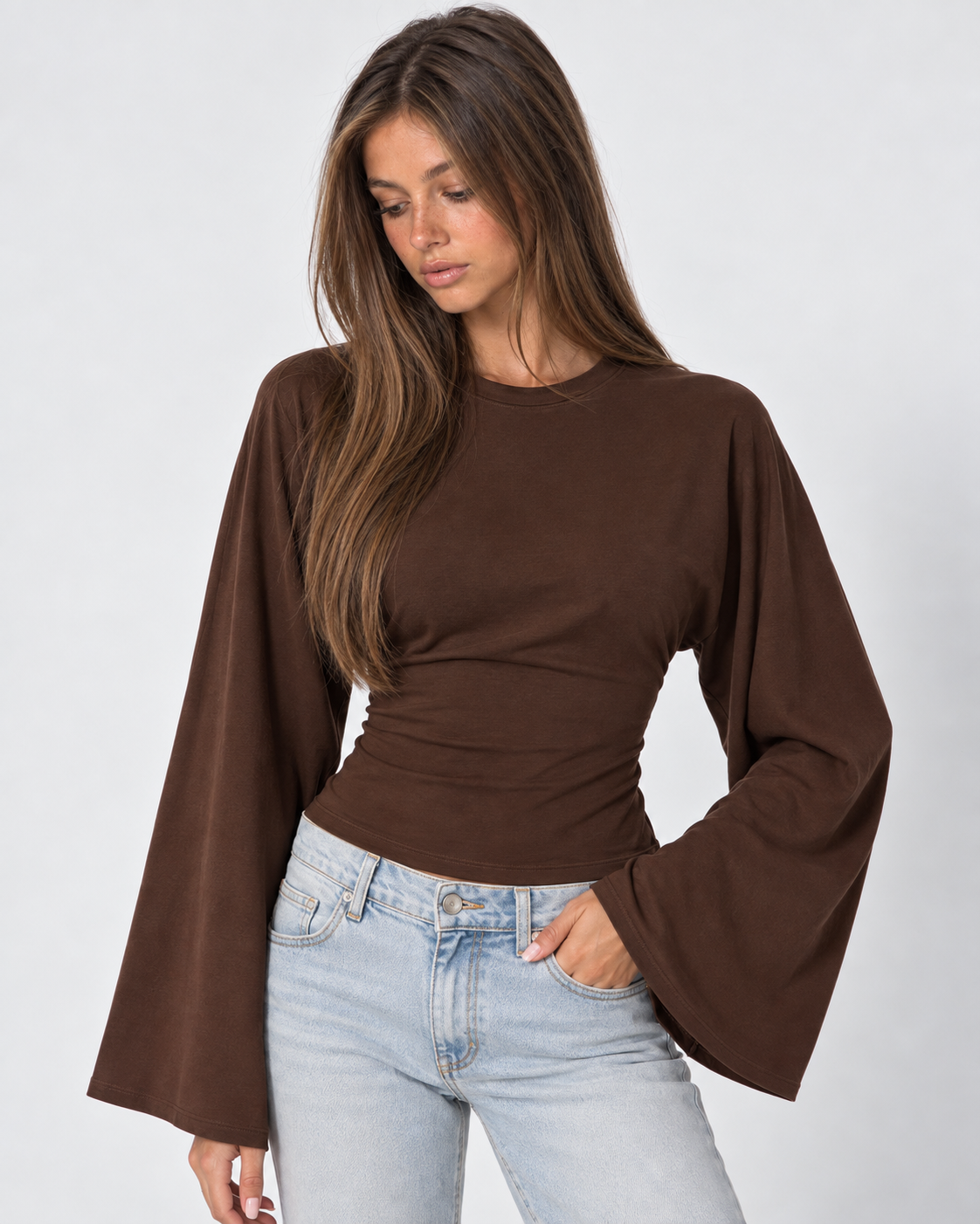Soft Launch Ruched Top