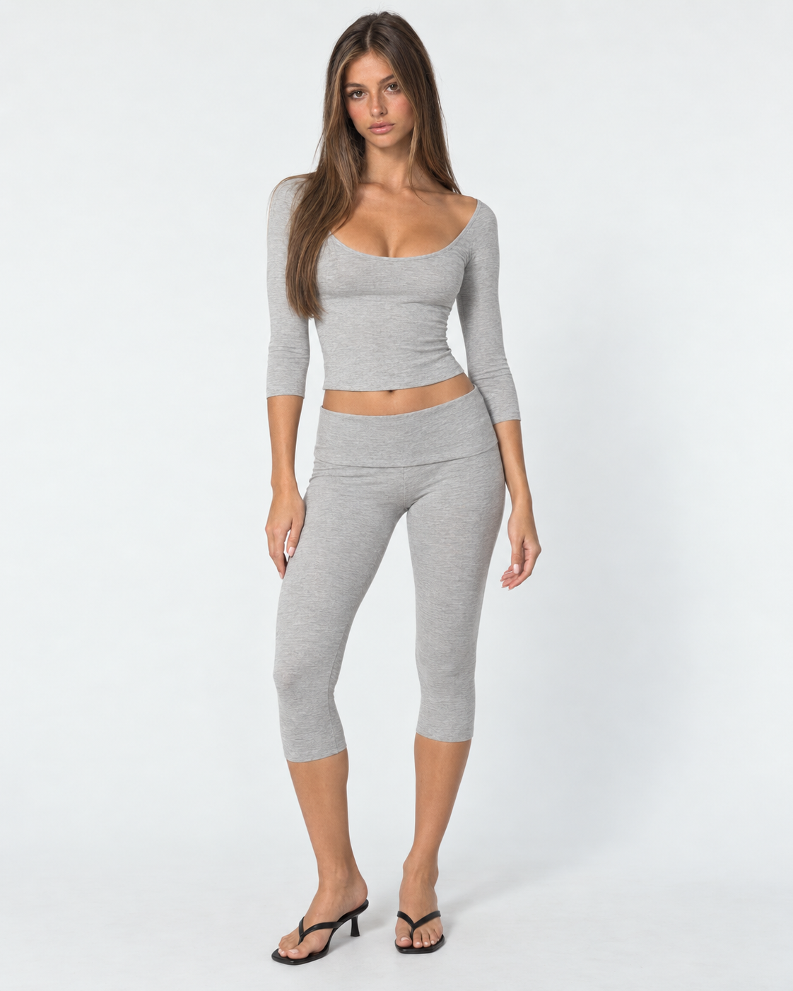 Soft Girl Era Capri Set