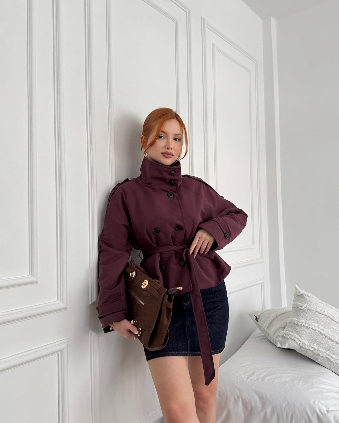 ARIA | Short Trench Coat