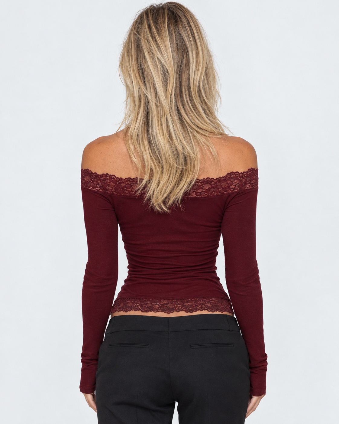 Caught Feelings Lace Top