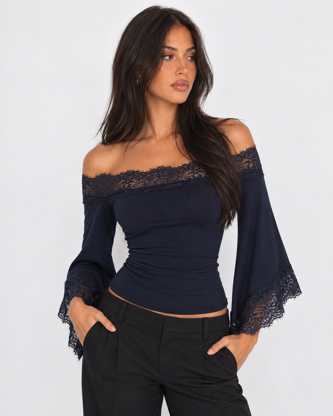 Soft Launch Lace Top