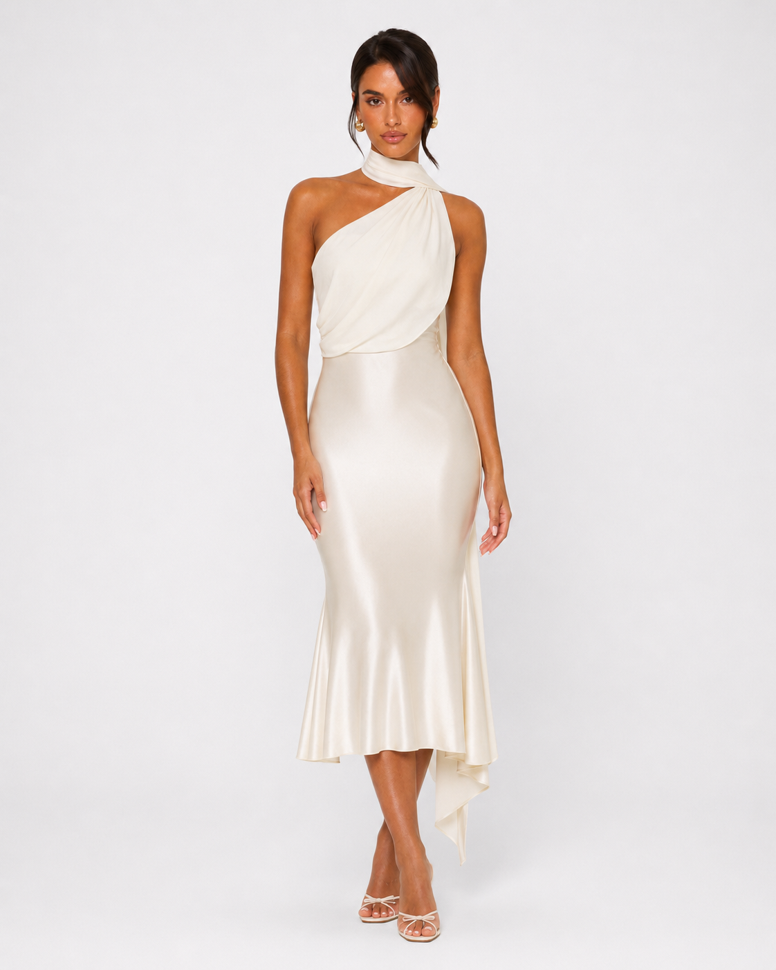 Seraphina Satin Midi