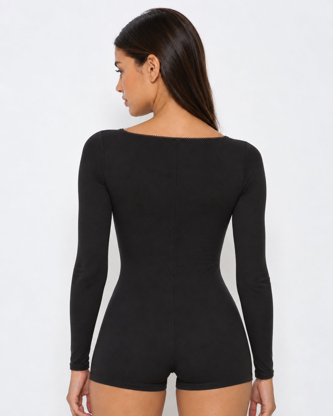 Soft Girl Long Sleeve Romper