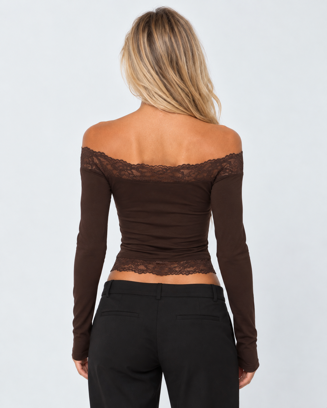 Caught Feelings Lace Top