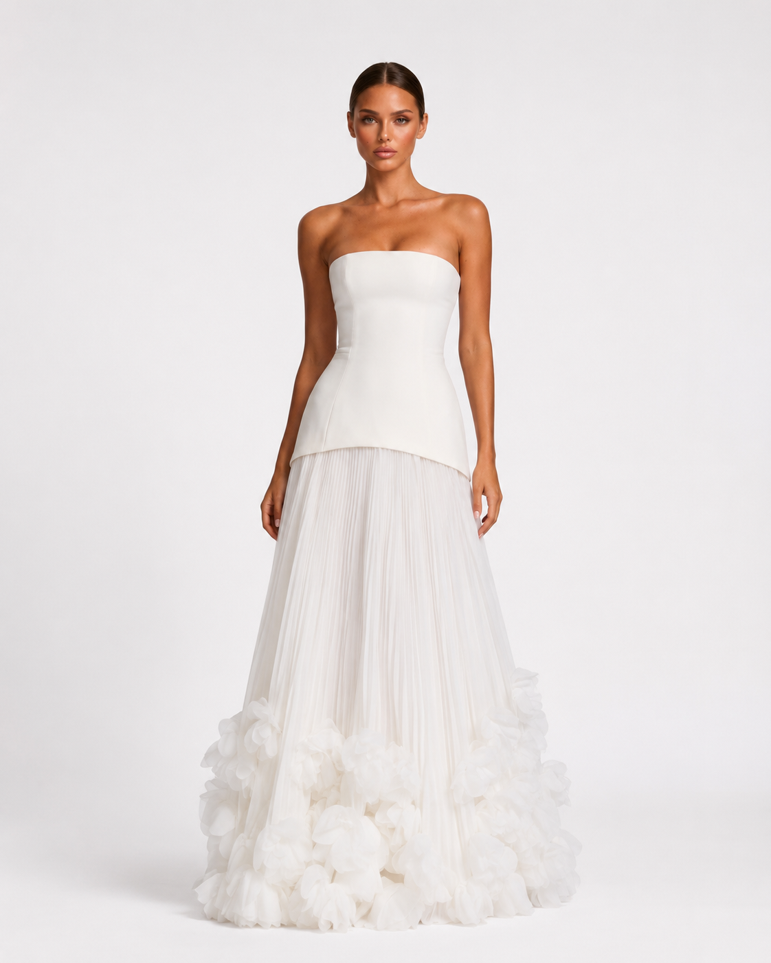 Rosette Gown Maxi