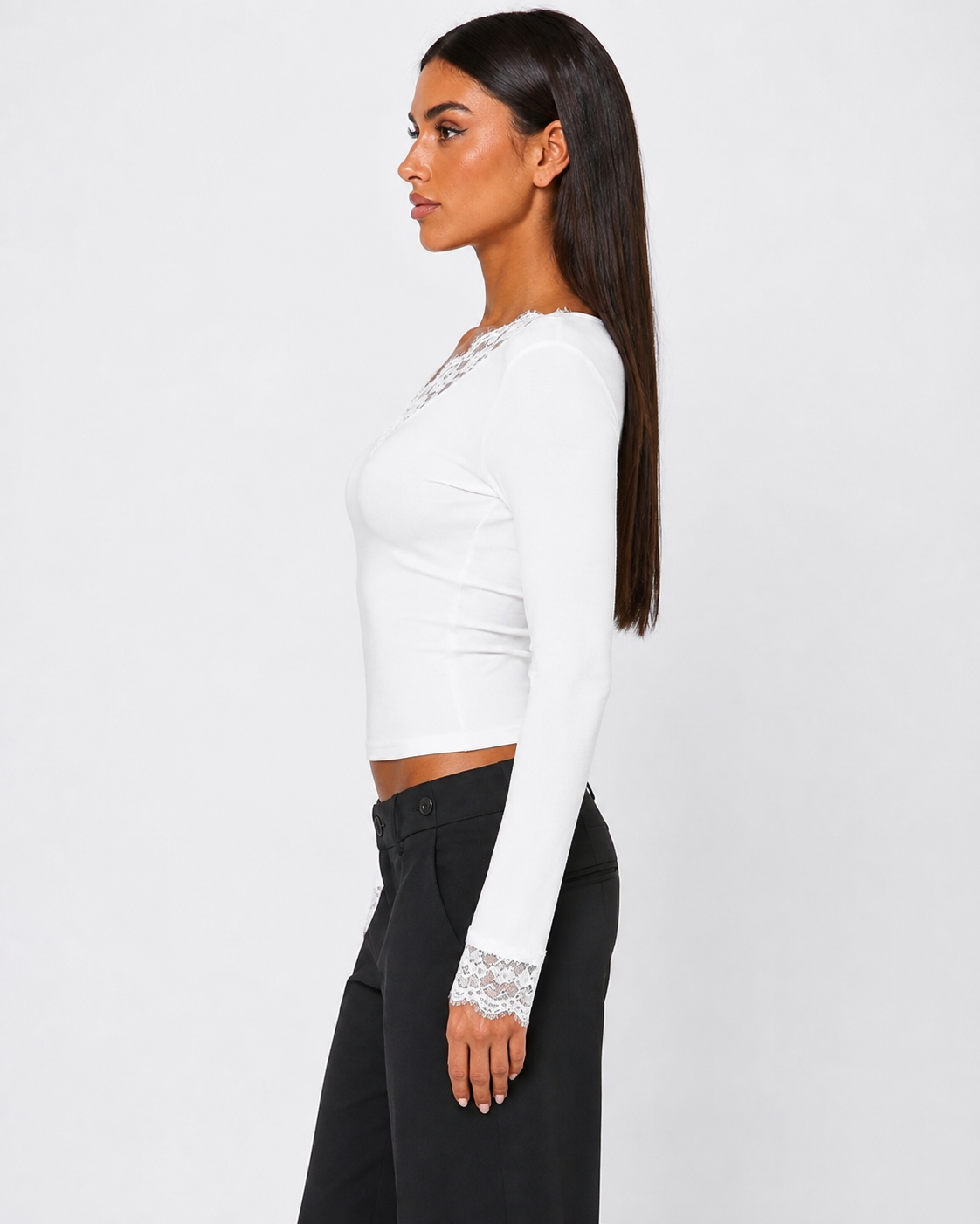 Soft Romance Lace Top