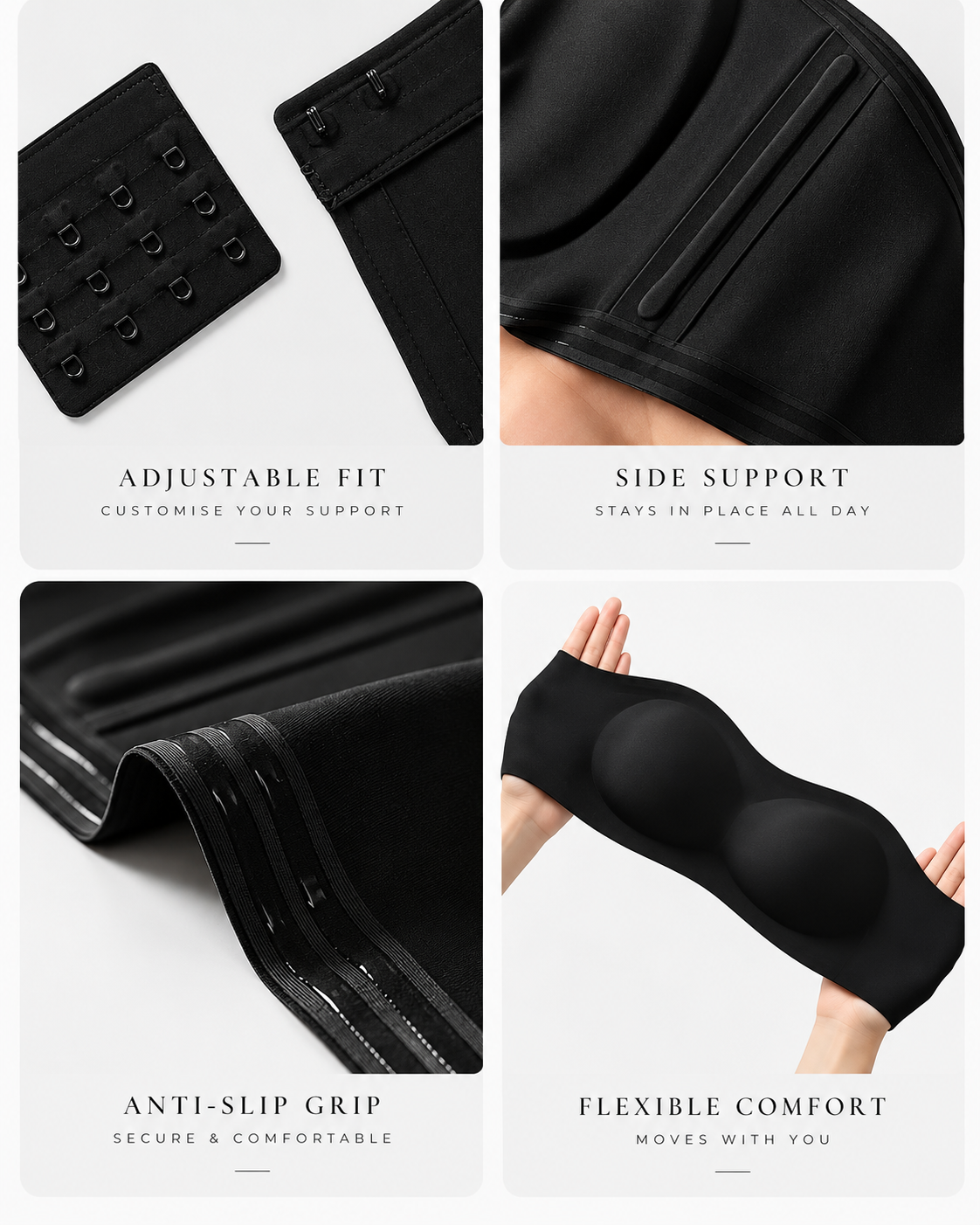 Stay Put Strapless Bra