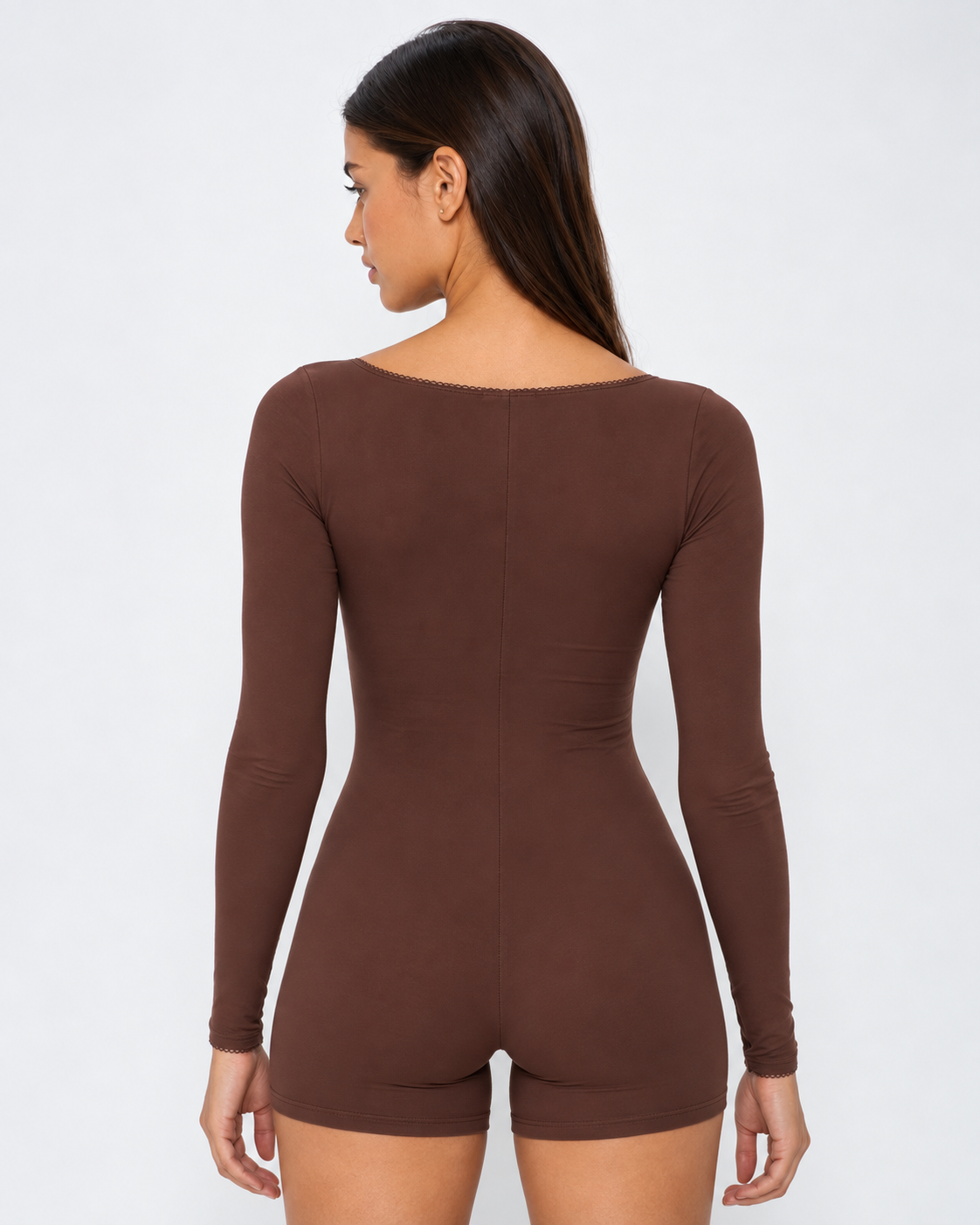 Soft Girl Long Sleeve Romper