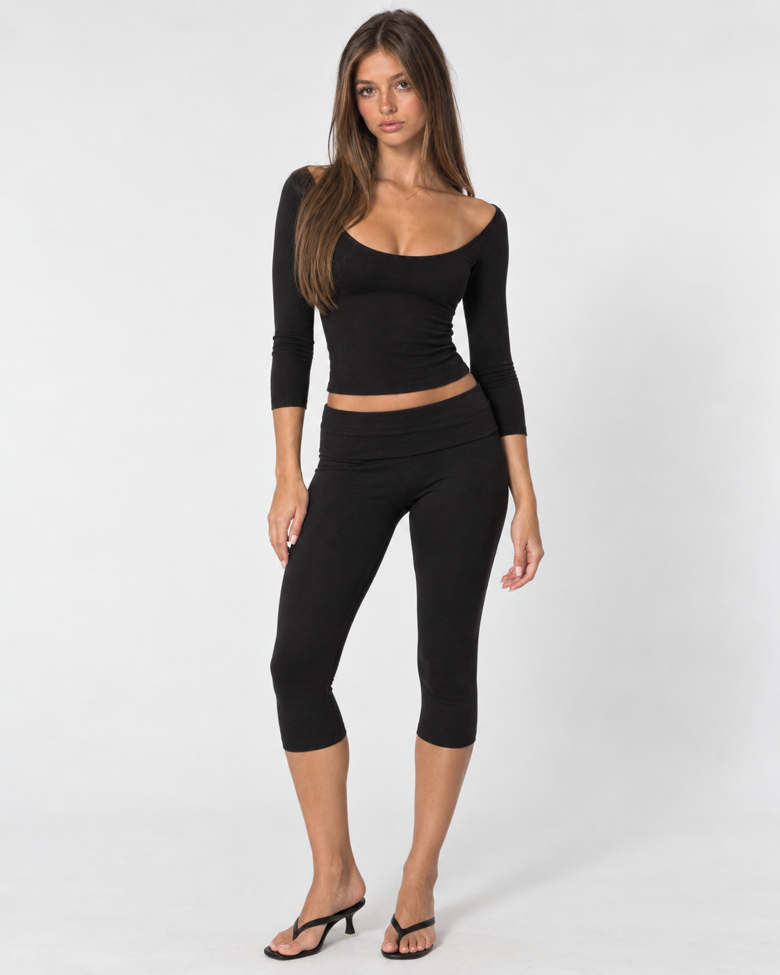 Soft Girl Era Capri Set