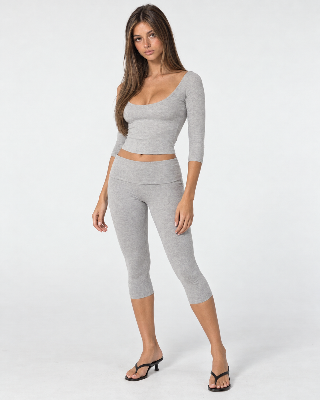Soft Girl Era Capri Set