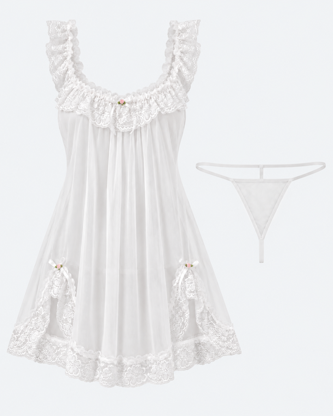 Made You Blush Babydoll