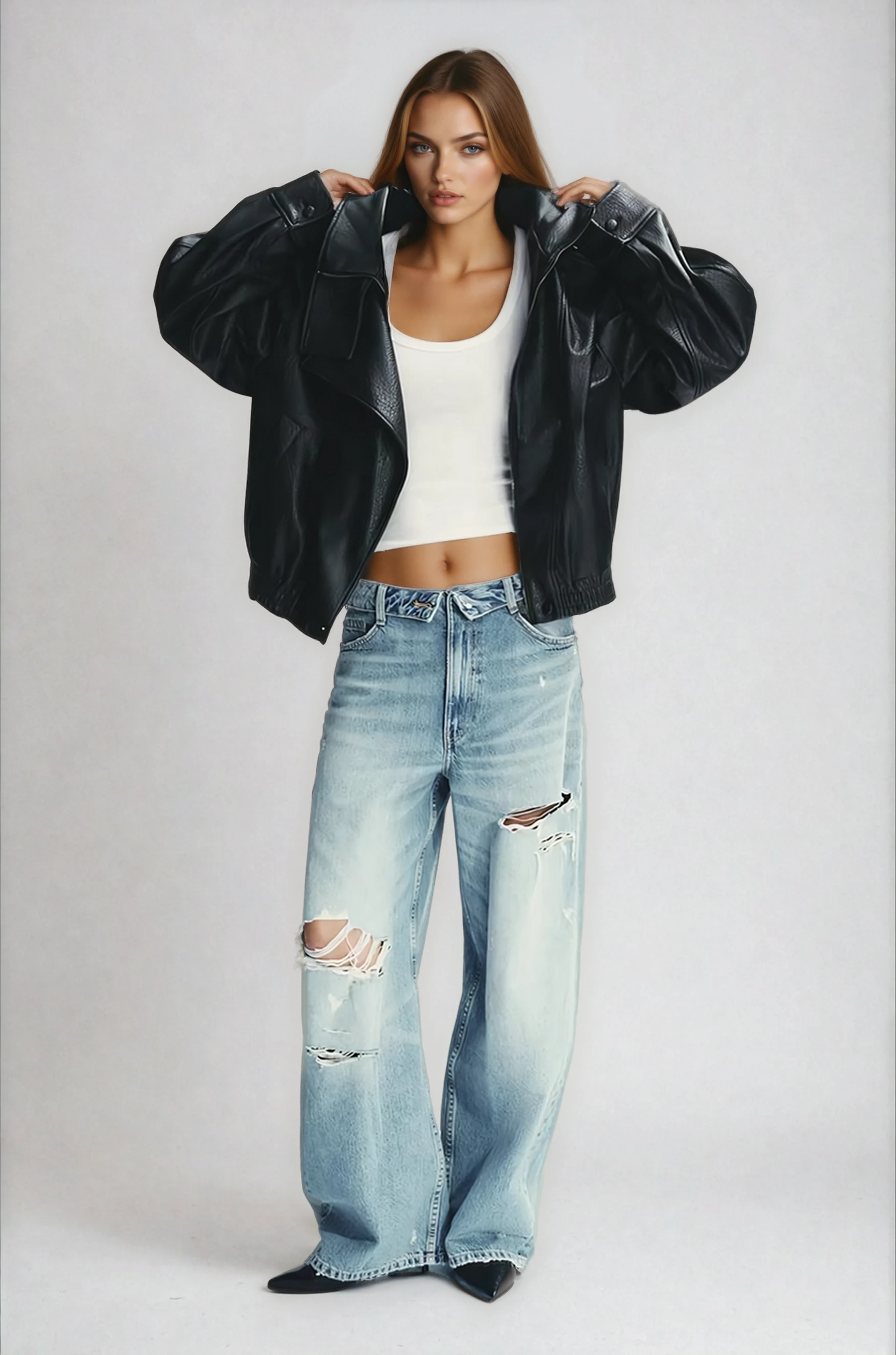 ARIA | Uptown Leather Jacket