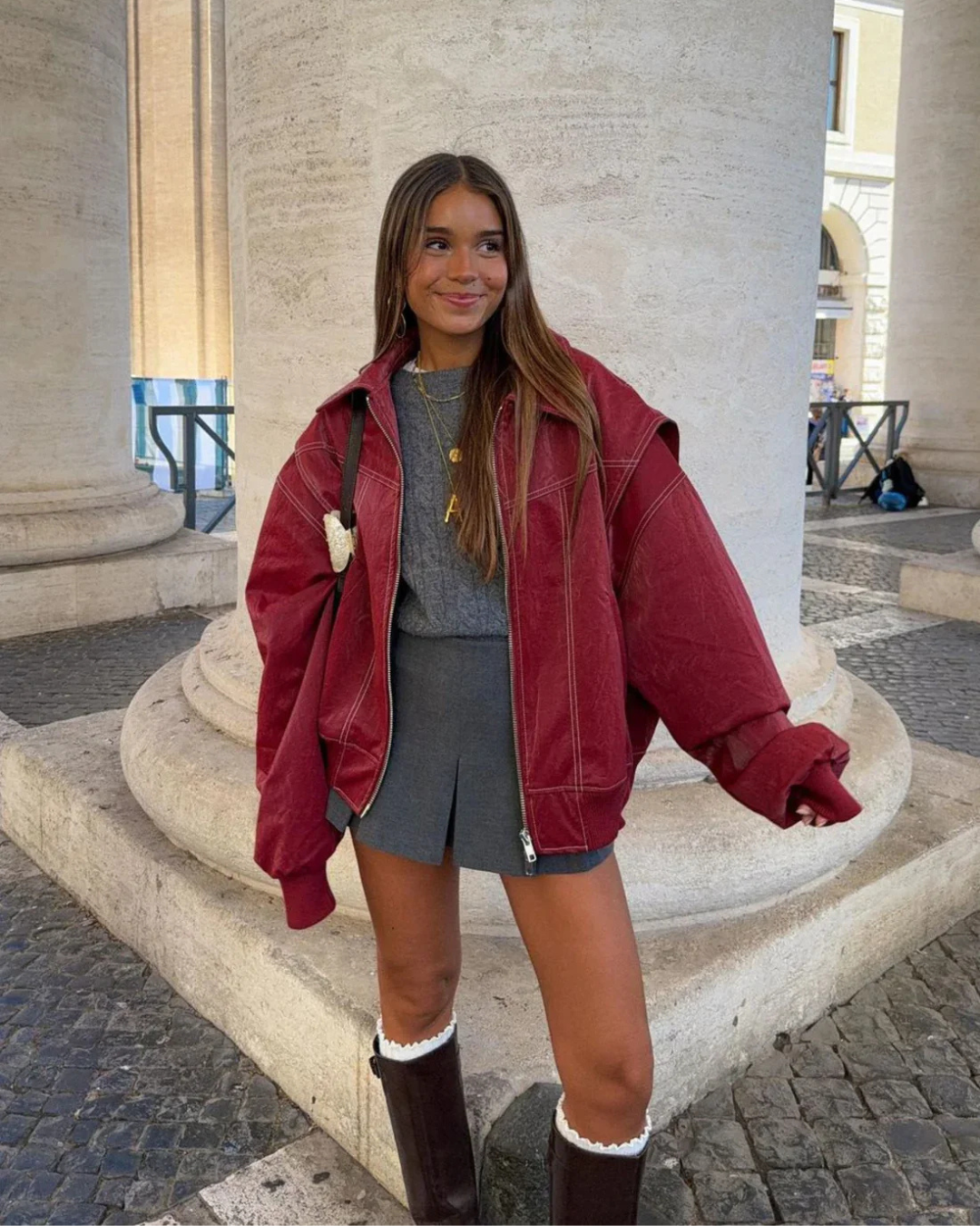 ARIA | Oversized Contrast Jacket