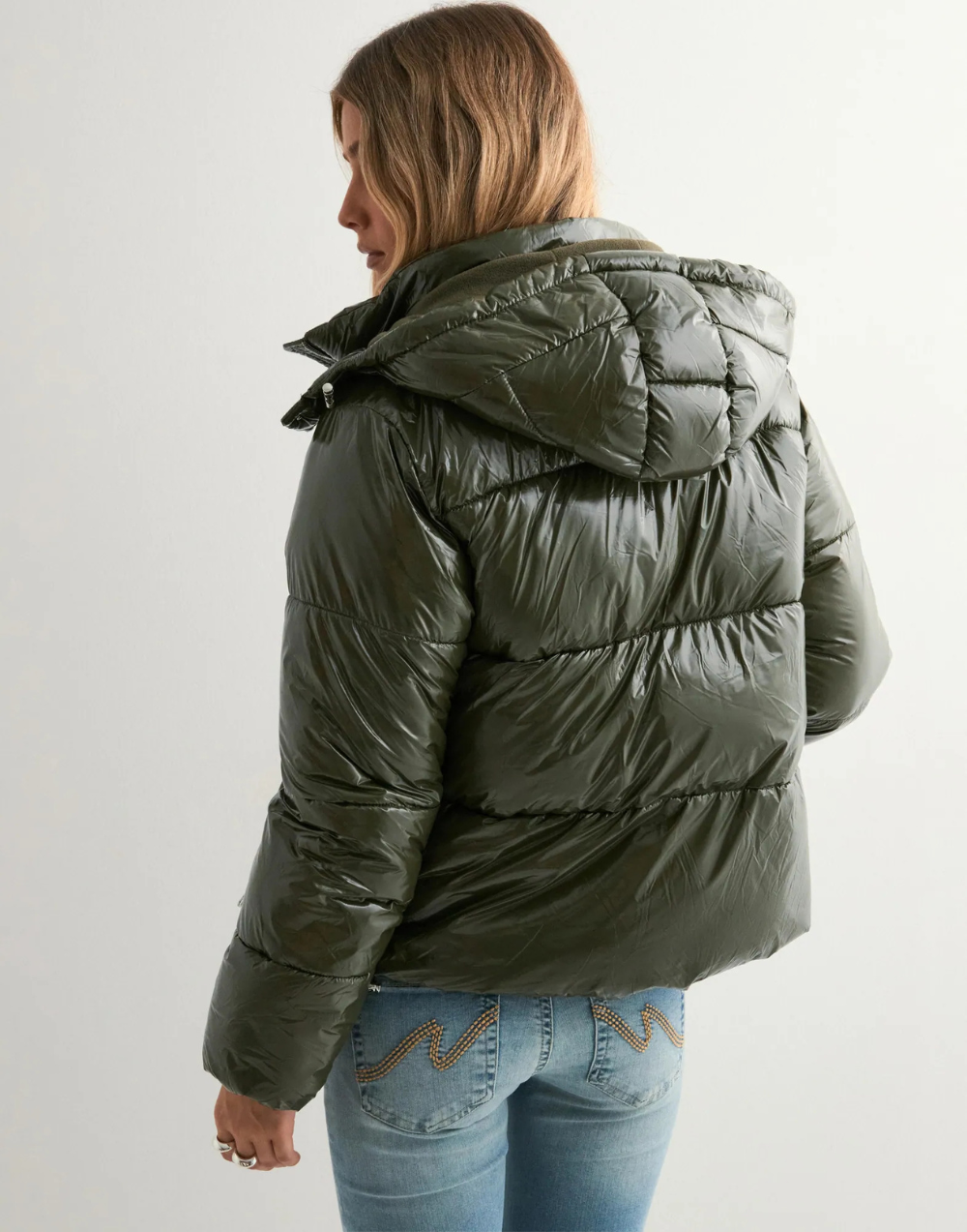 ARIA | Shiny Puffer Jacket