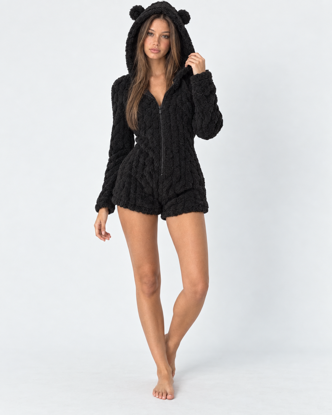 Bear Hug Plush Romper