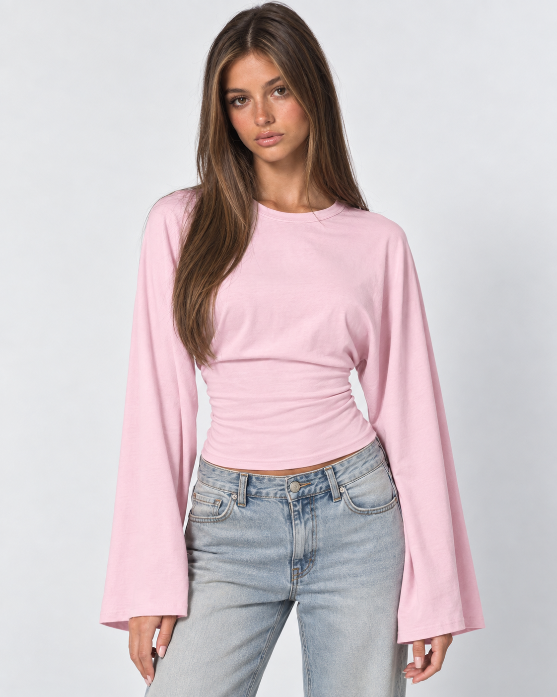 Soft Launch Ruched Top