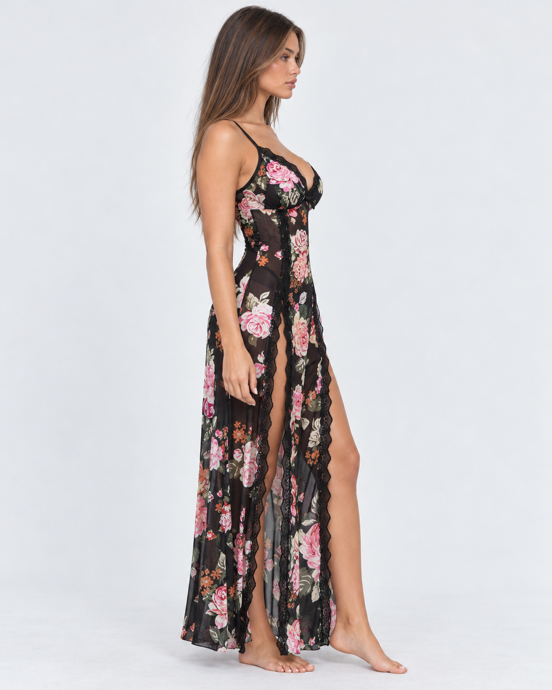 Midnight Rose Nightdress