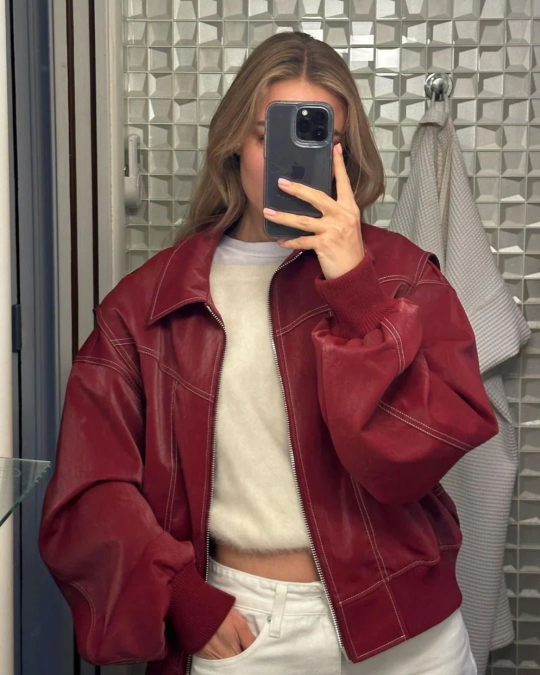 ARIA | Oversized Contrast Jacket