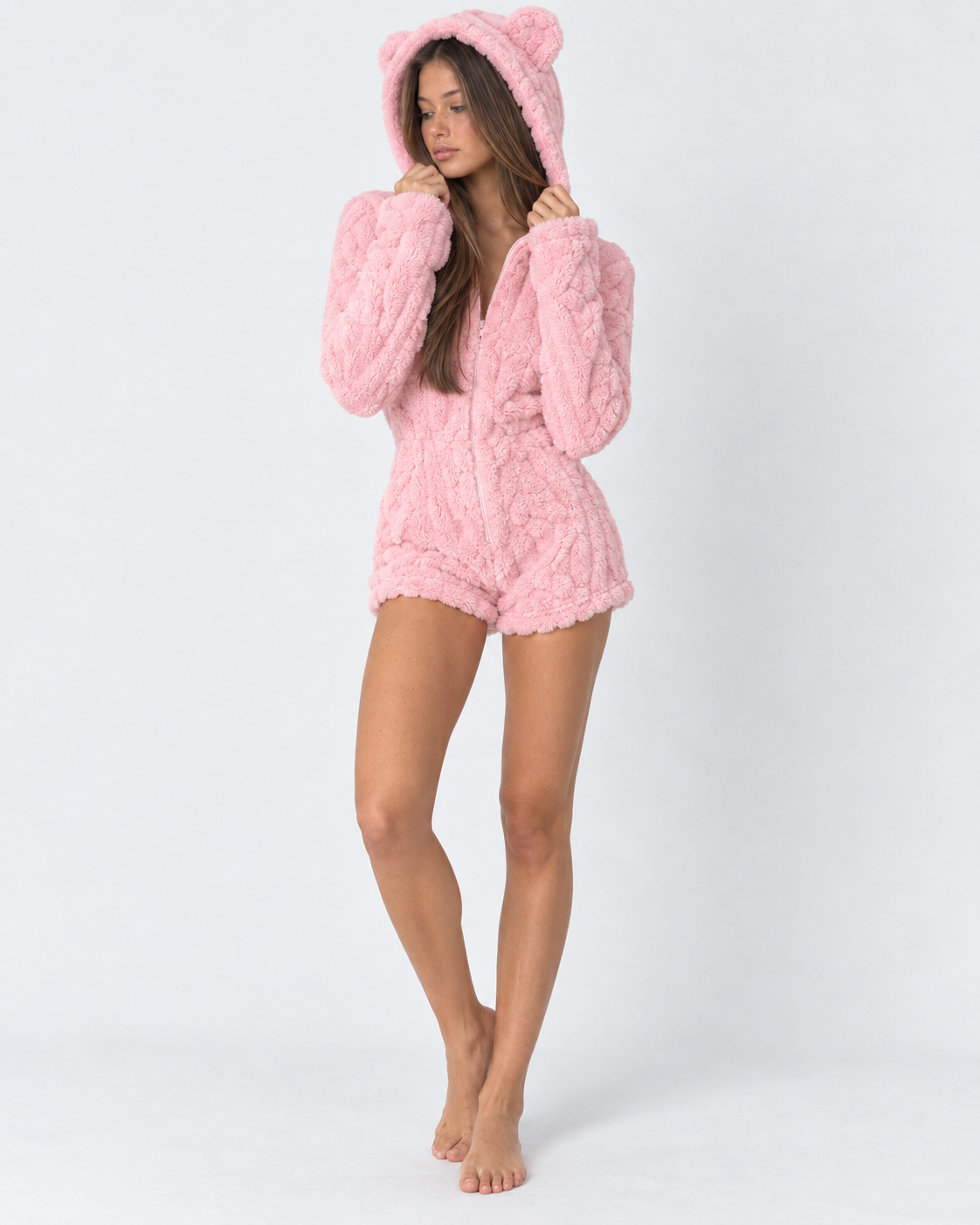 Bear Hug Plush Romper