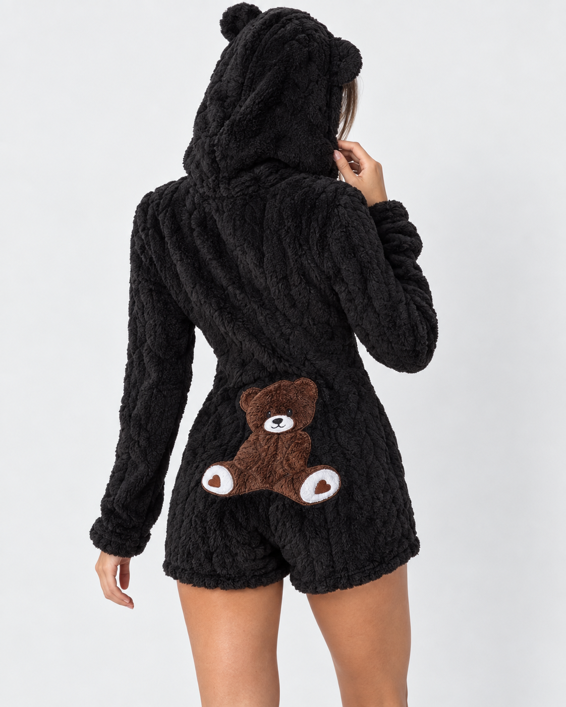 Bear Hug Plush Romper