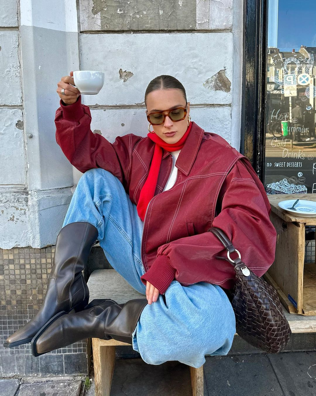 ARIA | Oversized Contrast Jacket