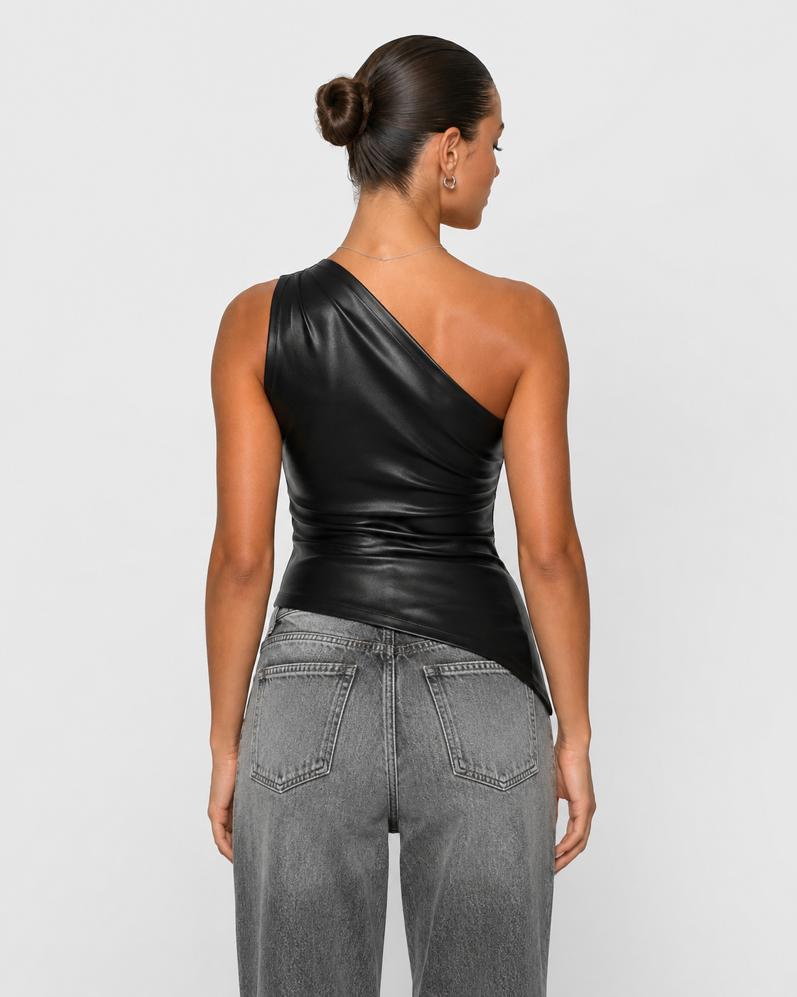 No Rules Leather Top