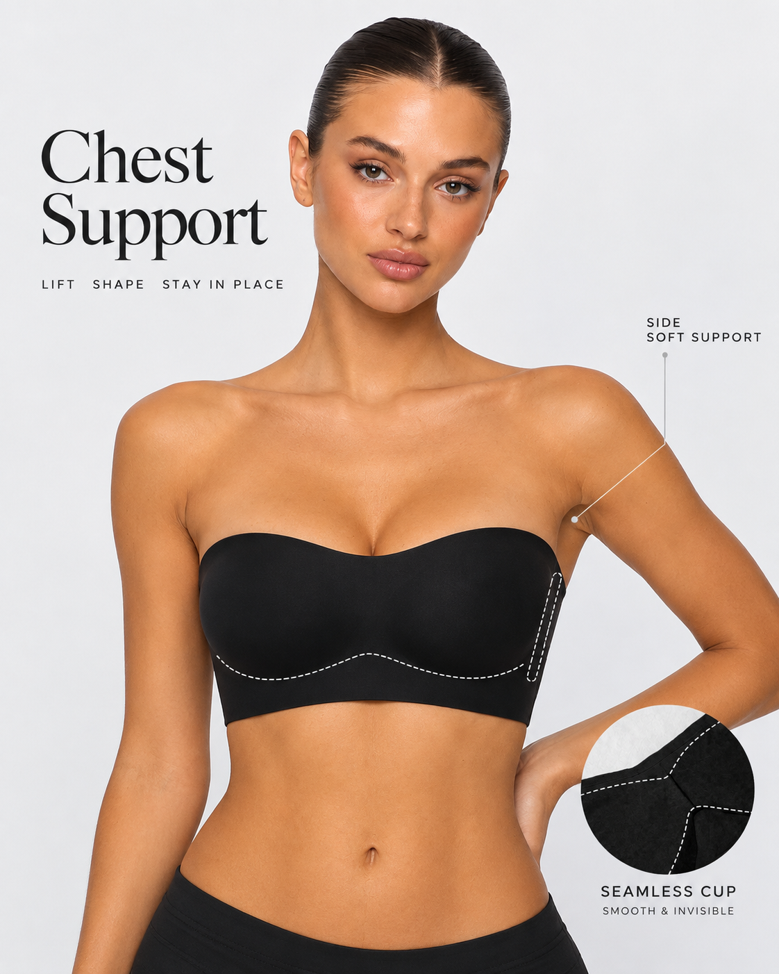 Stay Put Strapless Bra