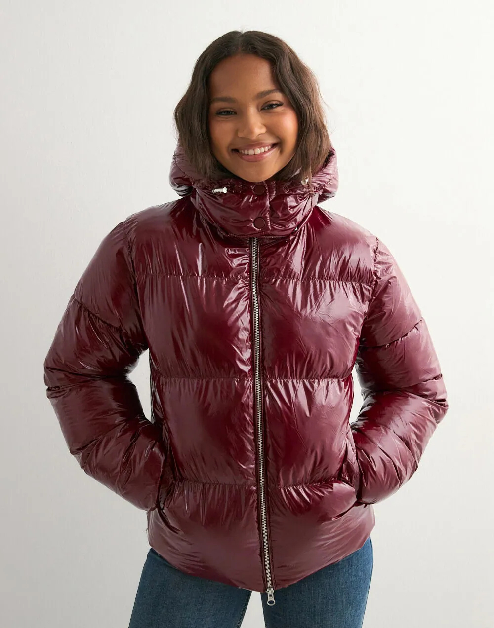 ARIA | Shiny Puffer Jacket