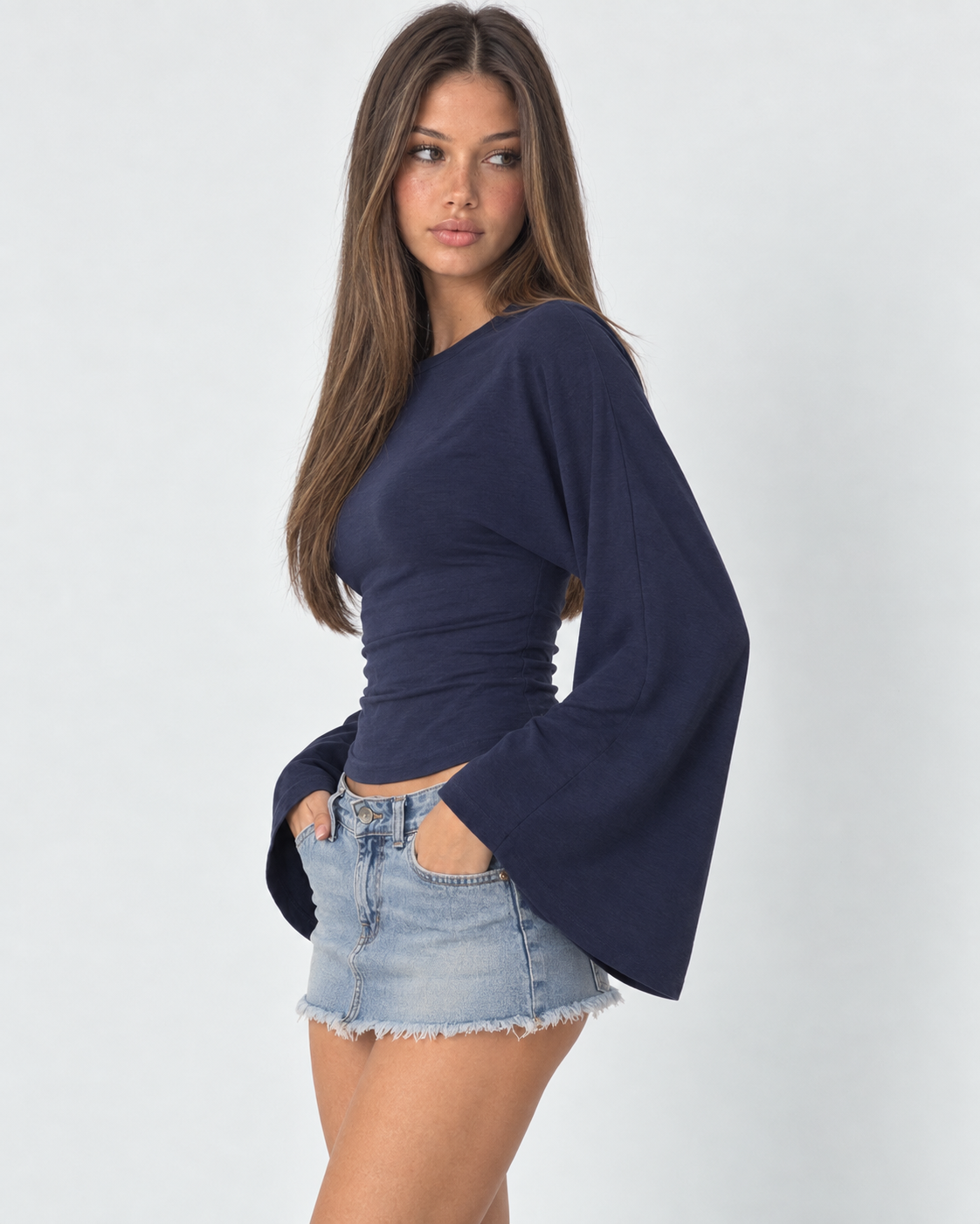 Soft Launch Ruched Top
