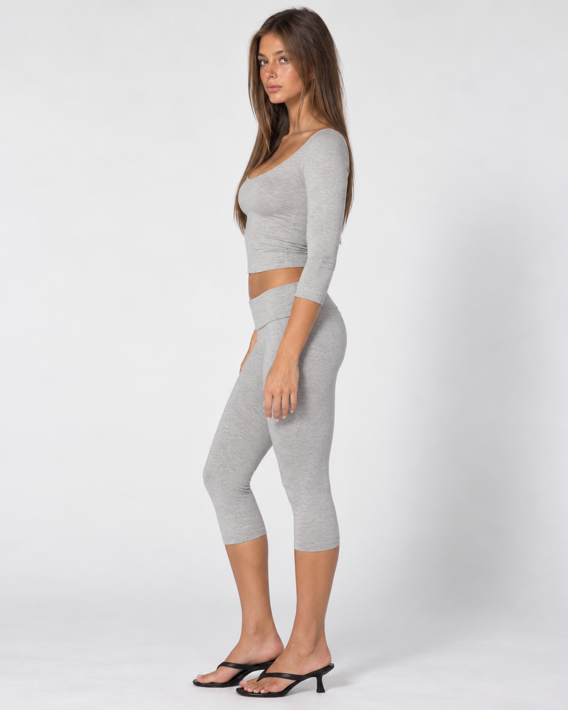 Soft Girl Era Capri Set