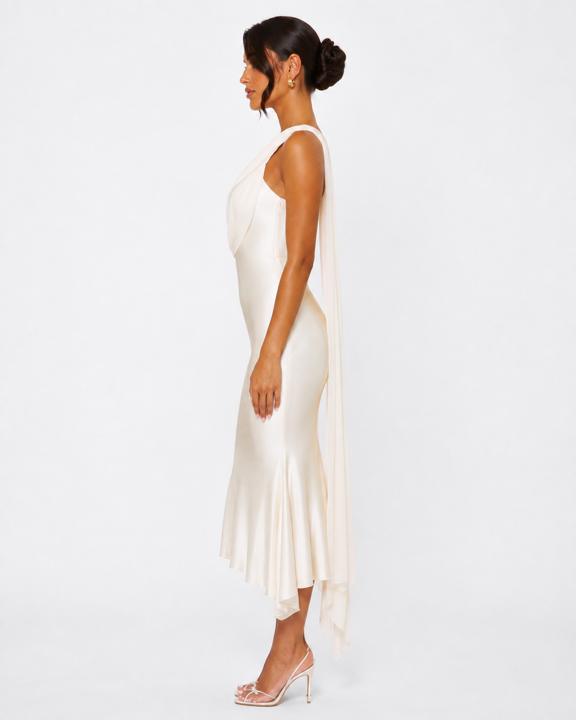 Seraphina Satin Midi