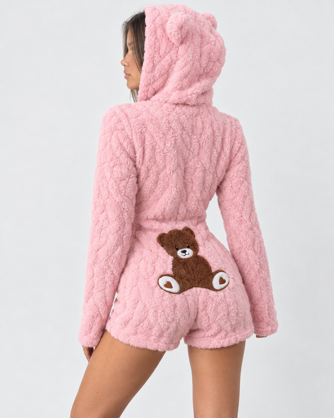 Bear Hug Plush Romper