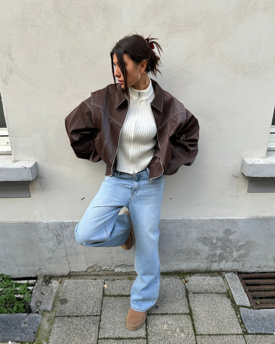 ARIA | Oversized Contrast Jacket