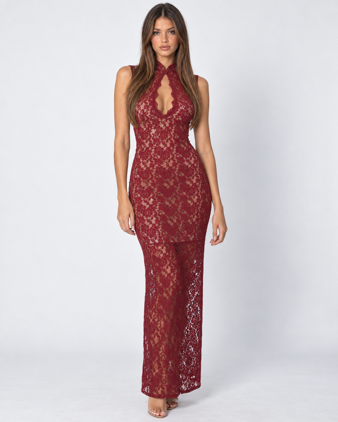 No Hard Feelings Lace Maxi