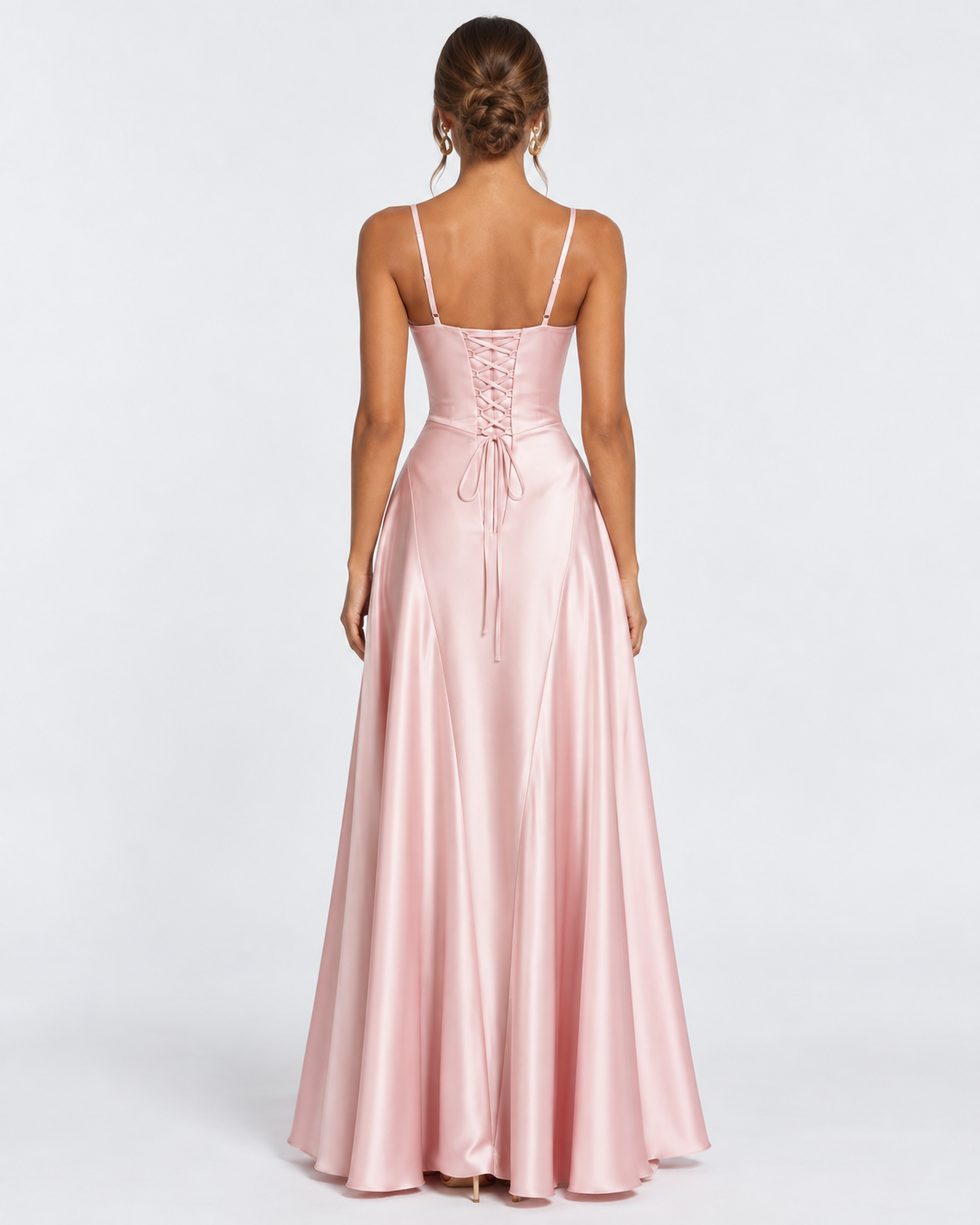 Midnight Romance Satin Maxi