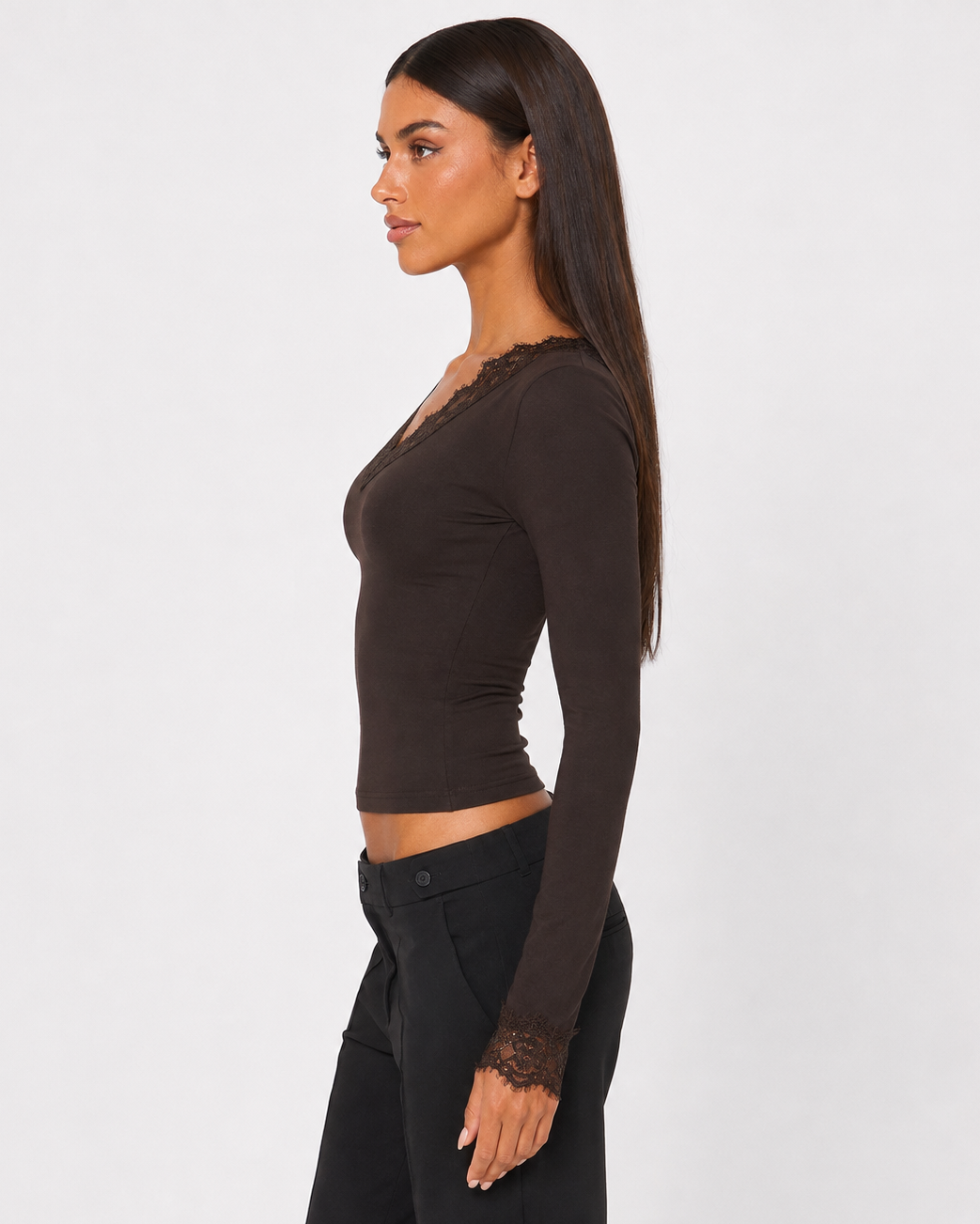 Soft Romance Lace Top