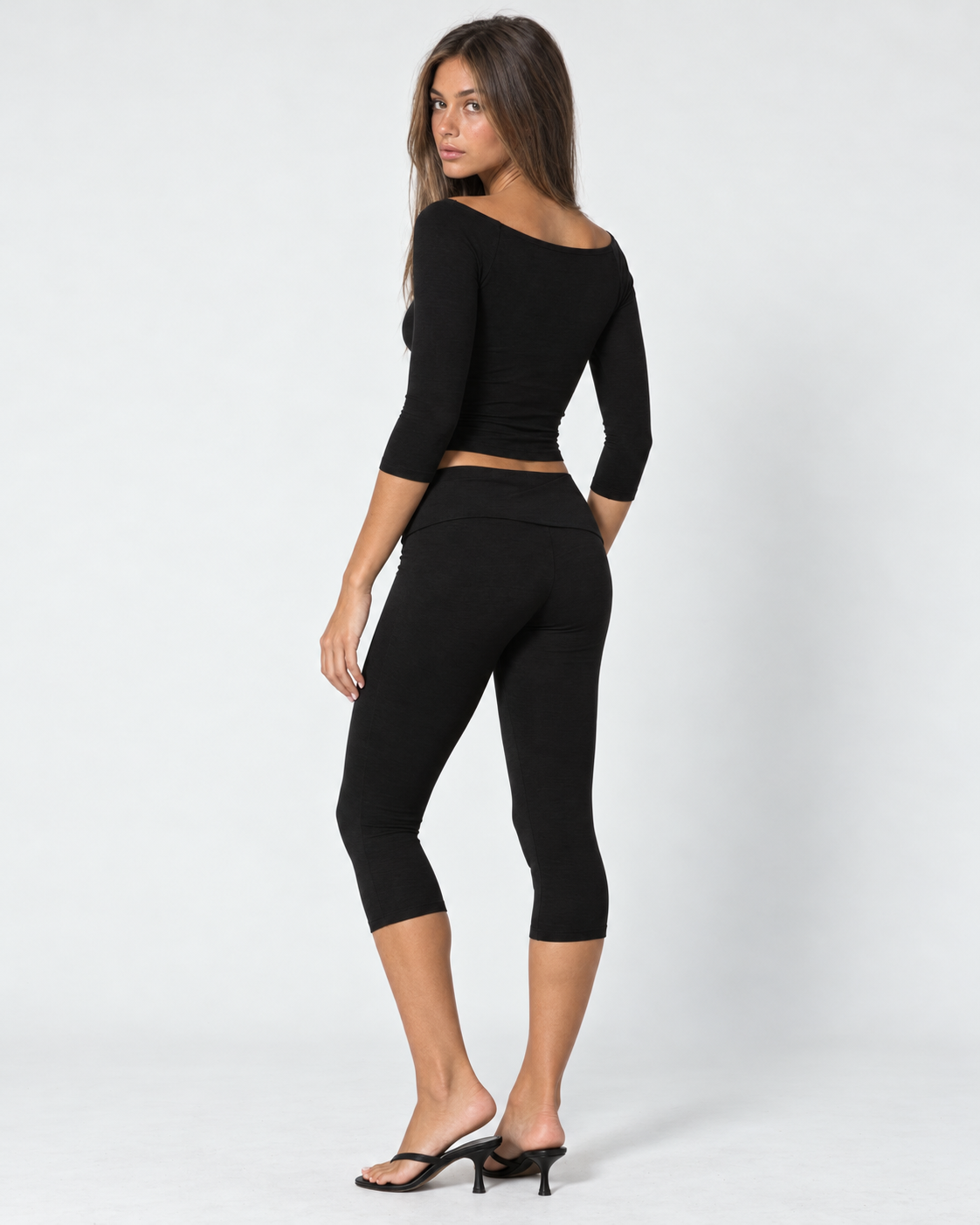 Soft Girl Era Capri Set