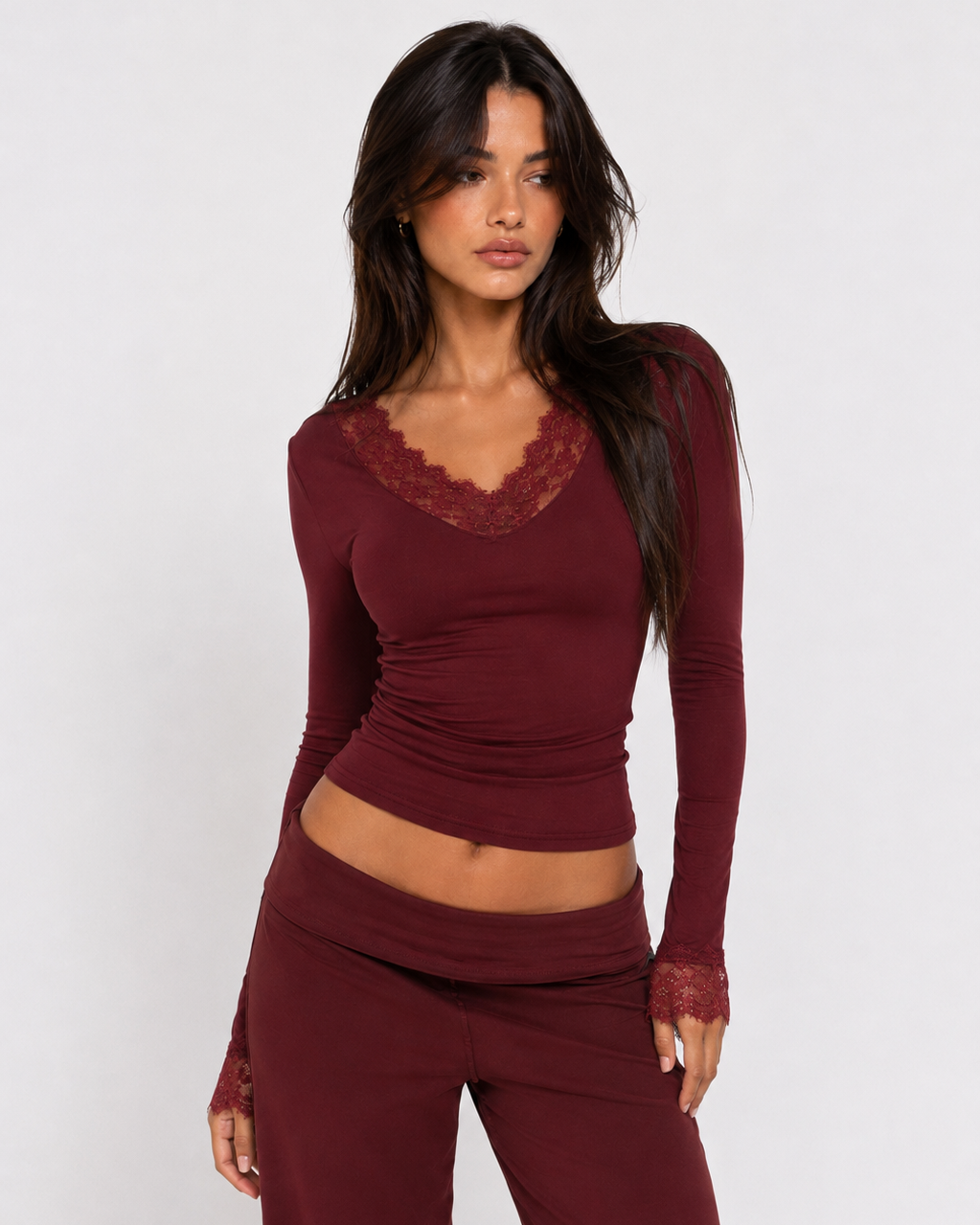 Soft Romance Lace Top