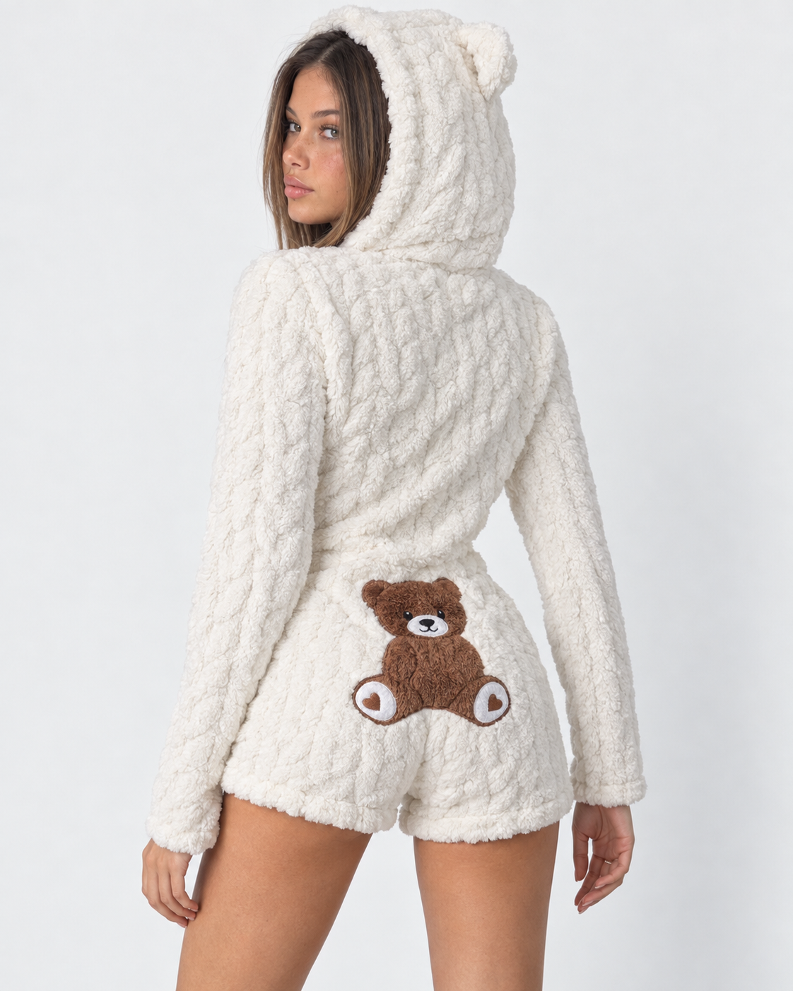 Bear Hug Plush Romper