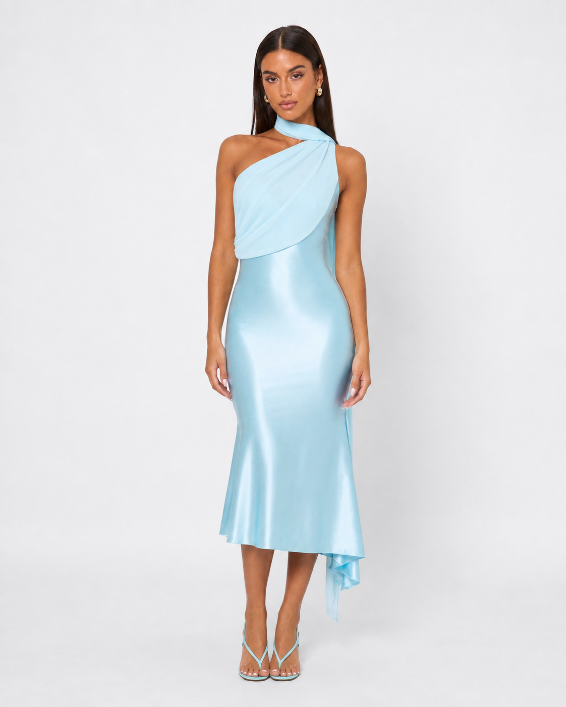 Seraphina Satin Midi
