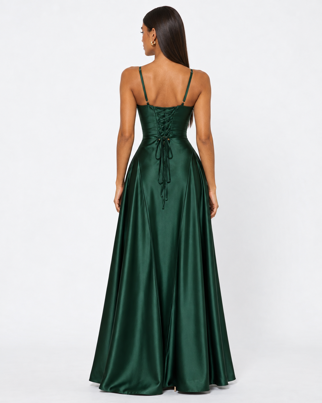 Midnight Romance Satin Maxi