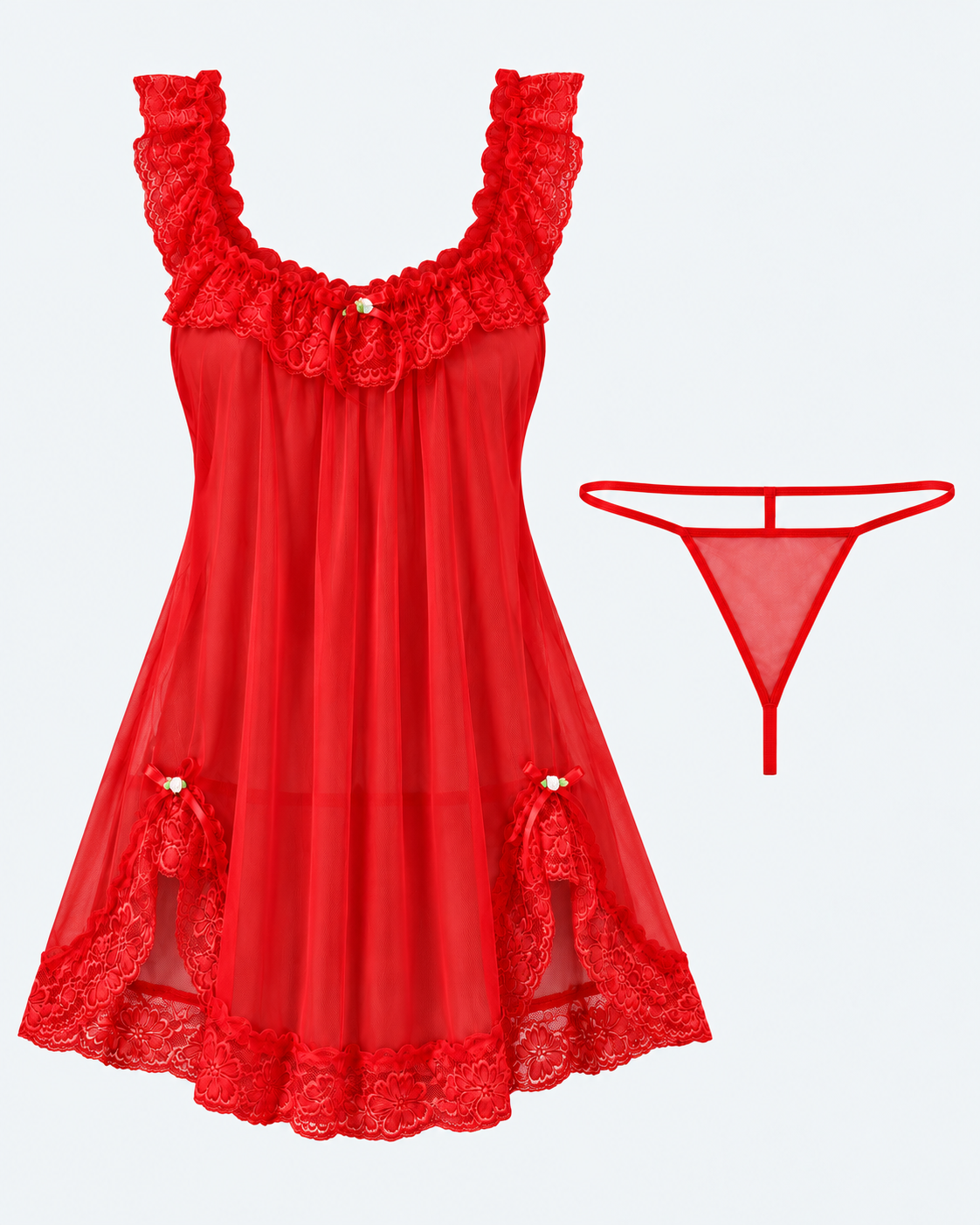 Made You Blush Babydoll