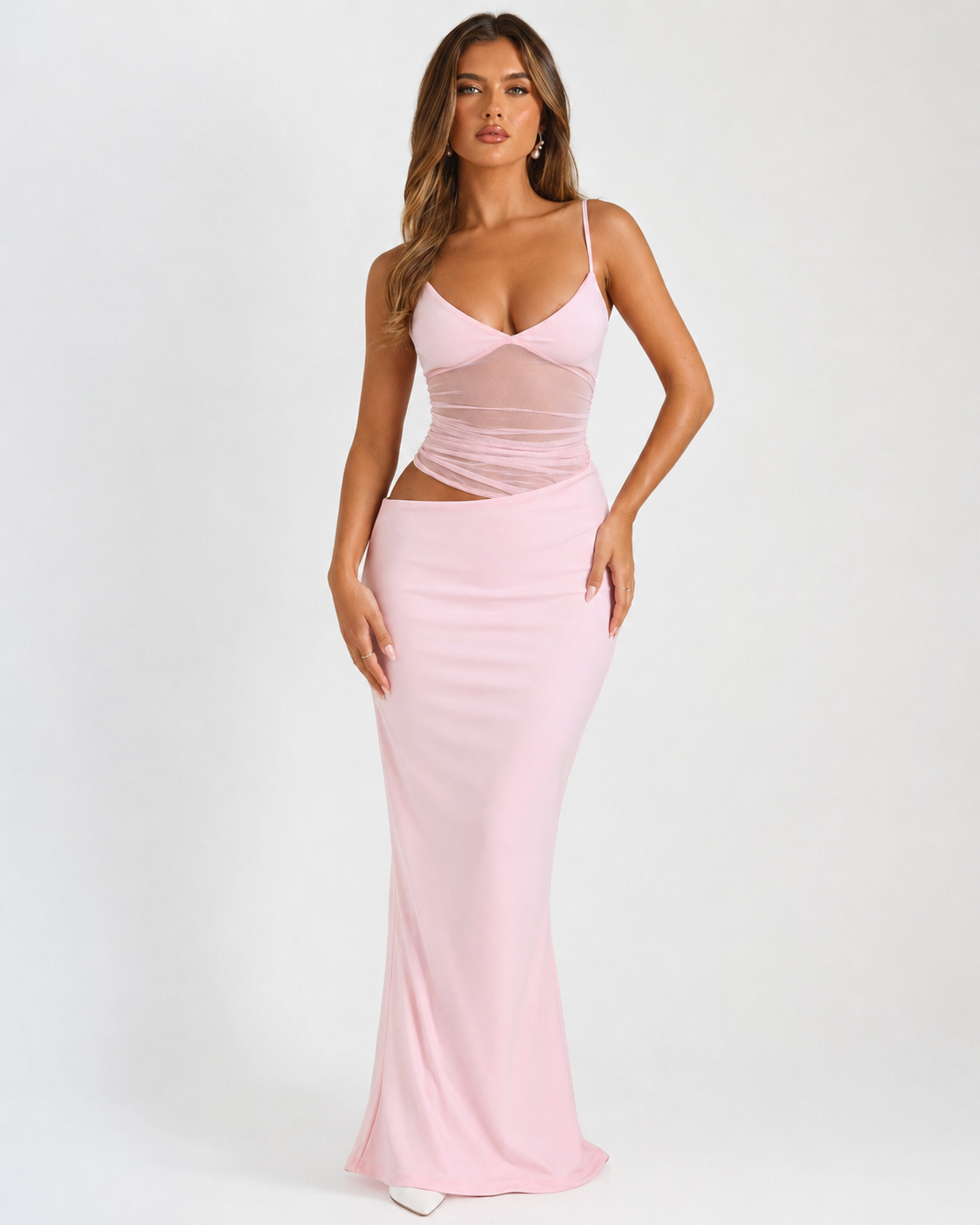 aria cut out maxi dress ARIA