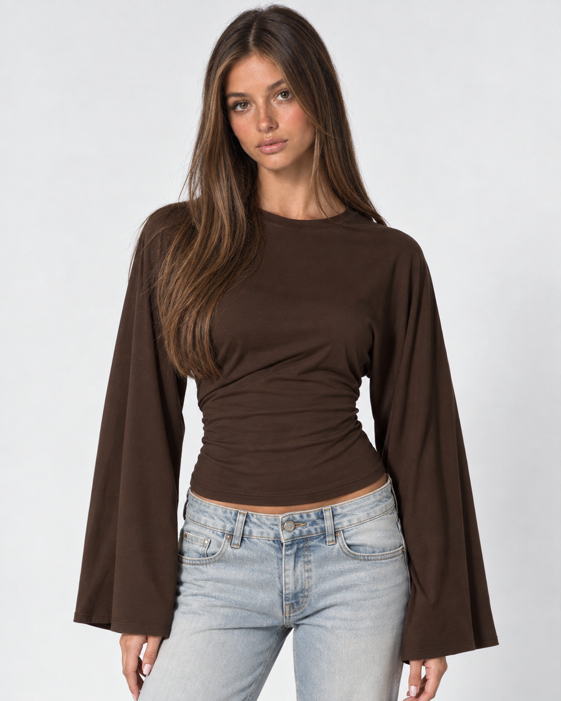 Soft Launch Ruched Top