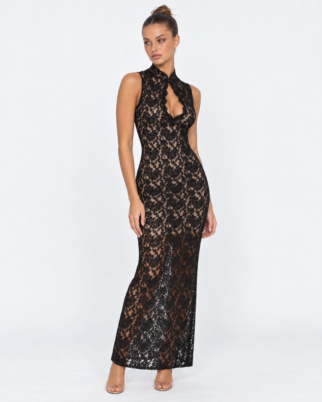 No Hard Feelings Lace Maxi