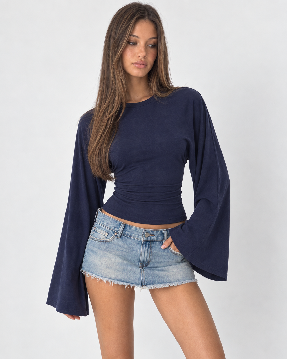 Soft Launch Ruched Top