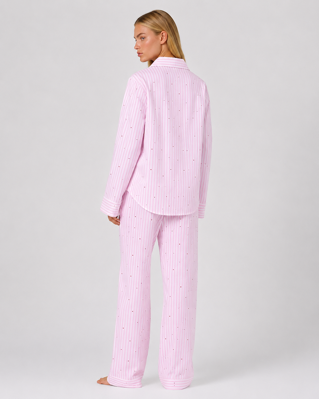 Sweetheart Stripe PJ Set