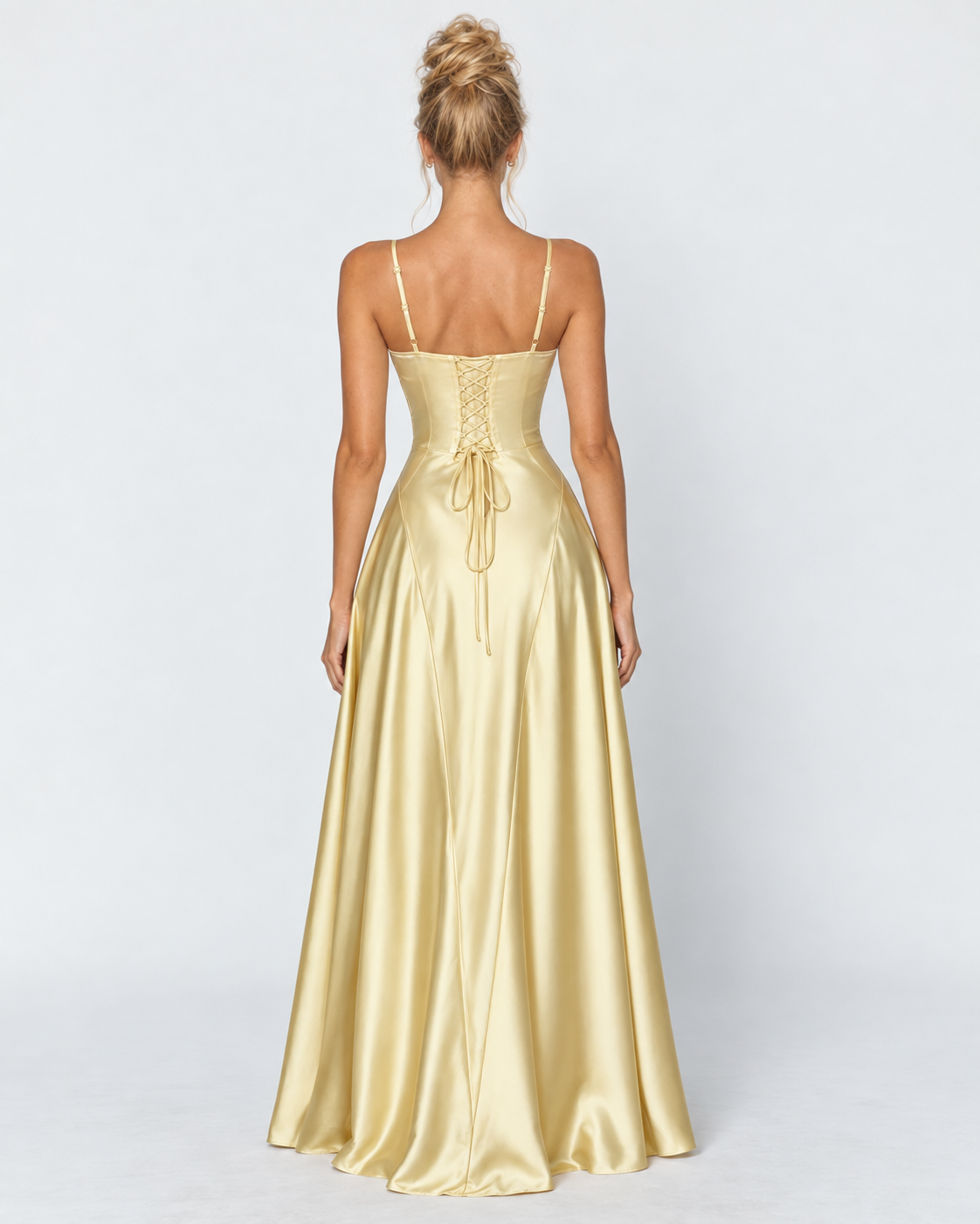 Midnight Romance Satin Maxi