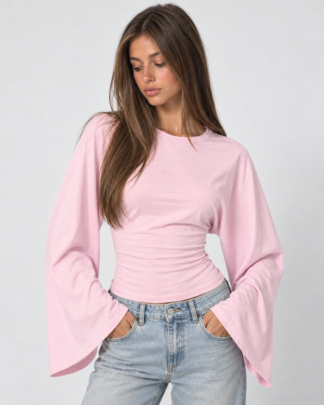 Soft Launch Ruched Top