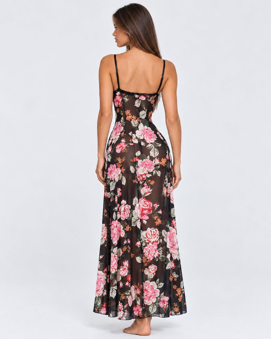 Midnight Rose Nightdress
